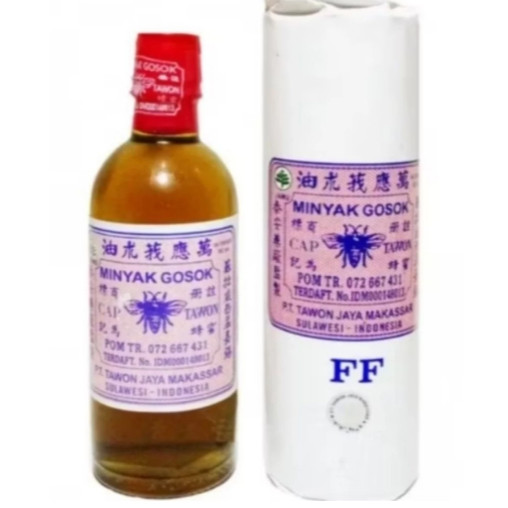 Minyak Tawon Minyak Gosok Cap Tawon FF 90ML, EE 60ML, DD 30ML, CC 20ML Minyak Urut