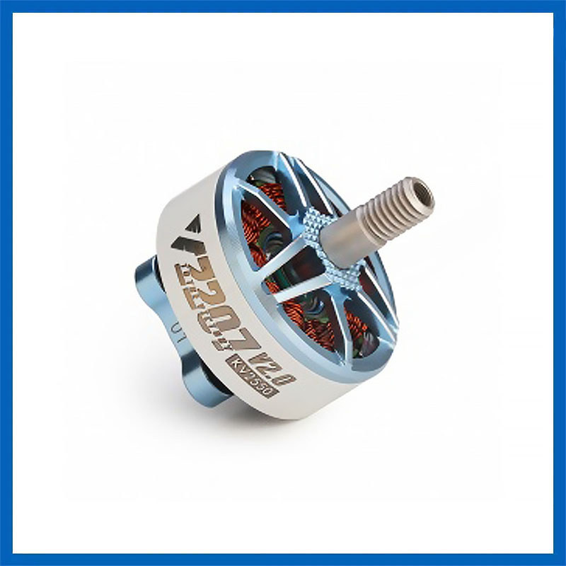 Motor T-Motor Velox V2306 V2207 V2 digerakkan oleh mesin KV1750 KV1950 KV2550 KV2400 5 inci 4S 6S mo