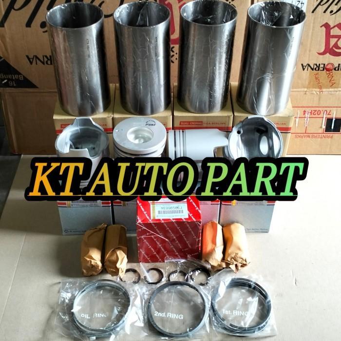 LINER KIT LINER SET BORING SET PURING KOMPLIT PS110 PS125 CANTER 4D34T ORIGINAL Engine