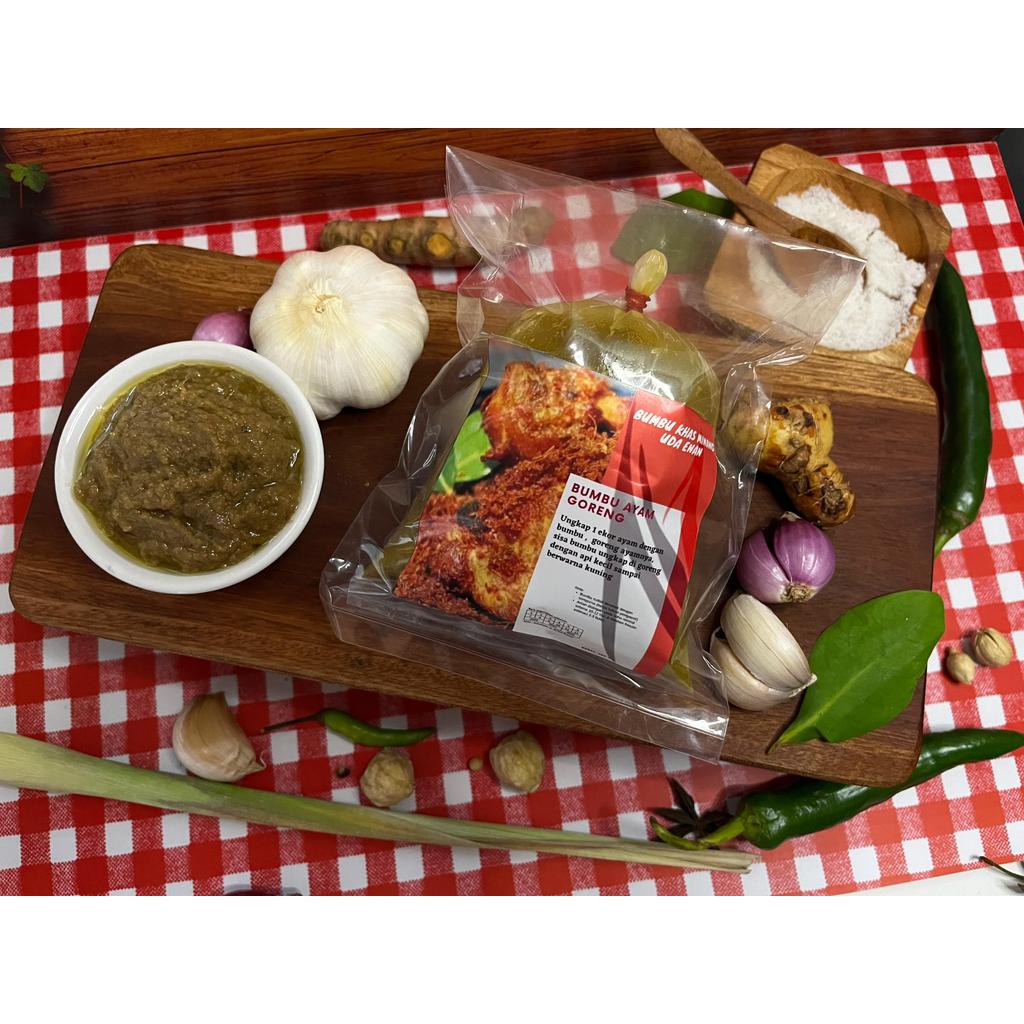 Bumbu Racik Ayam Goreng Khas Minang Premium - Bumbu Ungkep Siap Pakai untuk 1 Kg Ayam
