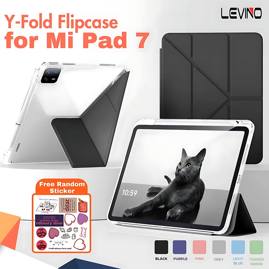 Y-fold Acrylic Case Compatible for Xiaomi Pad 7 Pro/Pad 7 11.2 inch 2024 Xiaomi Pad 6/6 Pro Redmi Pa
