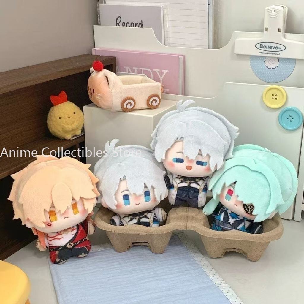 Honkai: Star Rail Anaxa Cosplay Anime Plush 10CM Stuffed Body Plushie Cartoon Pent Knapsack Ornament