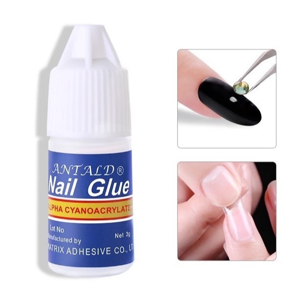 Lem Kuku Professional / Lem Cairan Kuku Palsu / Lem kuku aksesoris  / Lem Kuku Palsu / Nail Glue / L