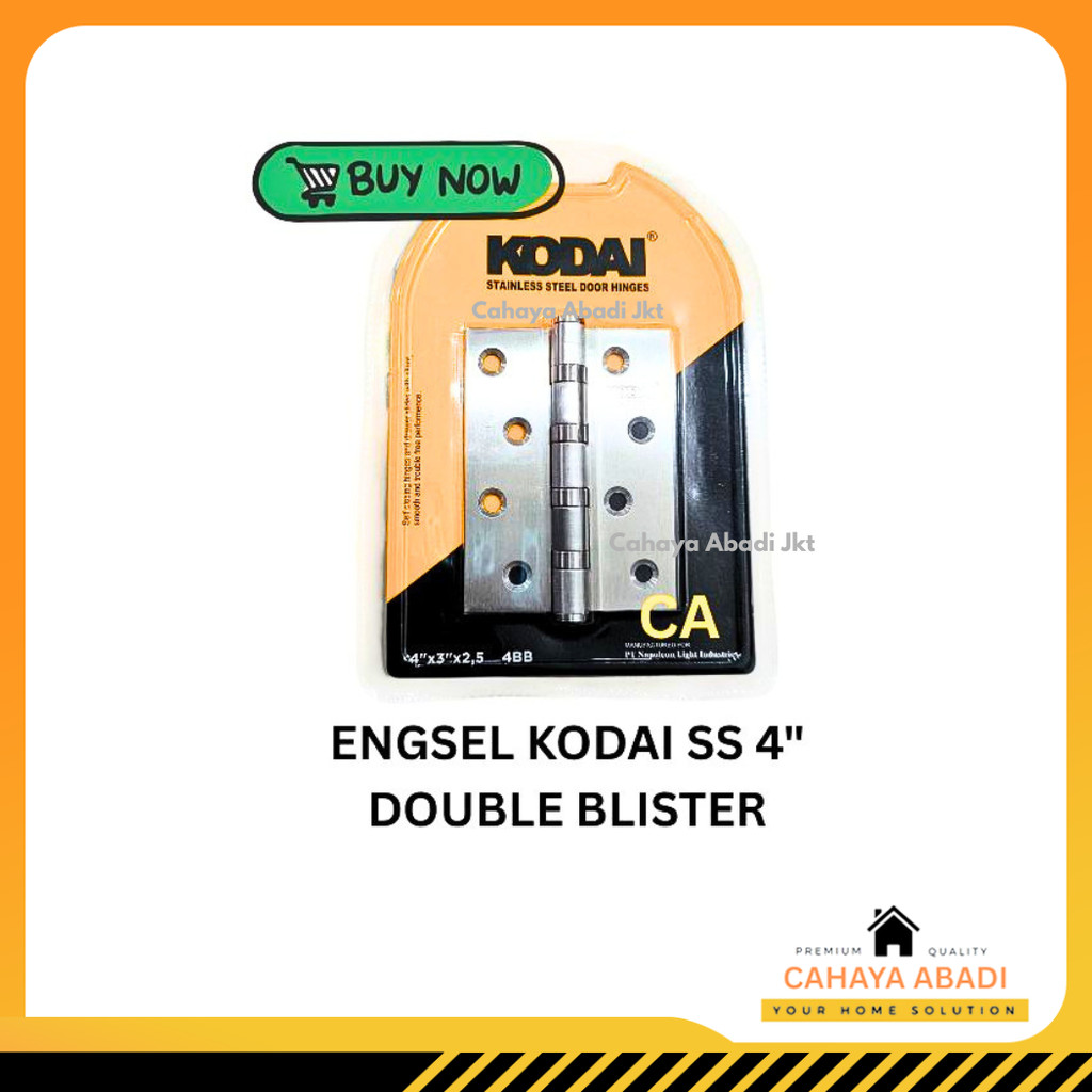 ENGSEL KODAI STAINLESS 4" MIKA - DOUBLE BLISTER