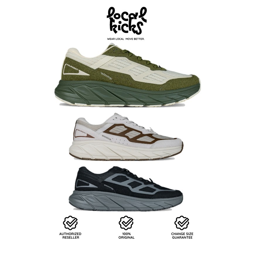 Sepatu Unerd Insurgent Sepatu Sneakers Casual Sport Sepatu Sneakers Olahraga Pria Unerd Original