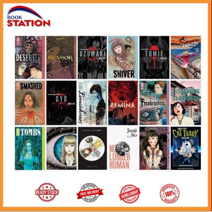 junji ito manga (English)