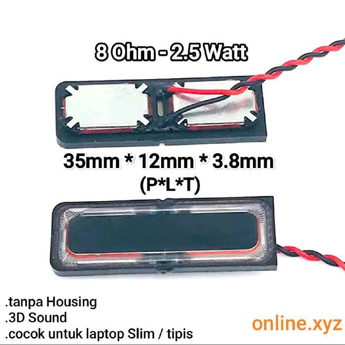 Speaker 3D ASUS Vivobook Zenbook 14 15 flip oled pro 14x 16x oled ux433f ux5400 ux3404 ux450 ux480 u