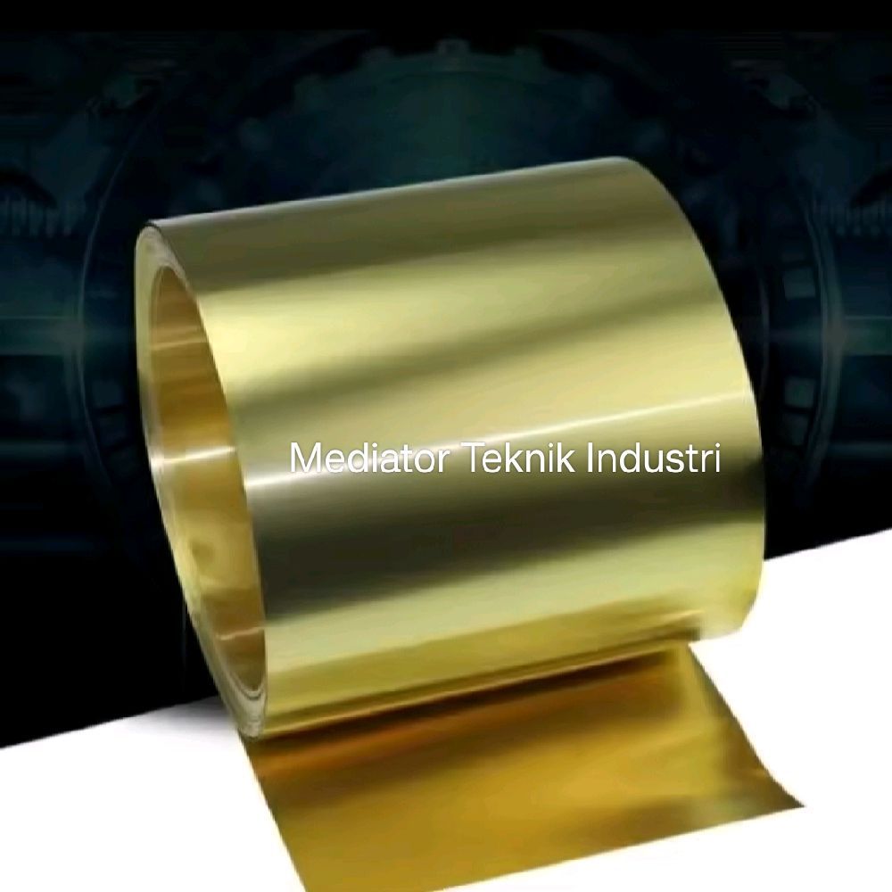 plat kuningan lembaran 2mm 150mm × 300mm