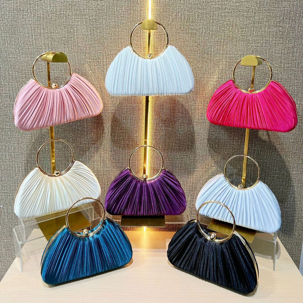 Tas Tangan Lipat Premium untuk Kondangan Pernikahan Tas Pesta Mewah Import