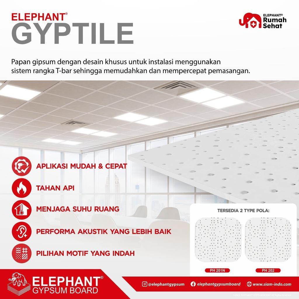 RUES.STORE Gyptile / Pinhole Elephant Gypsum Isi 8 Lbr/Dus