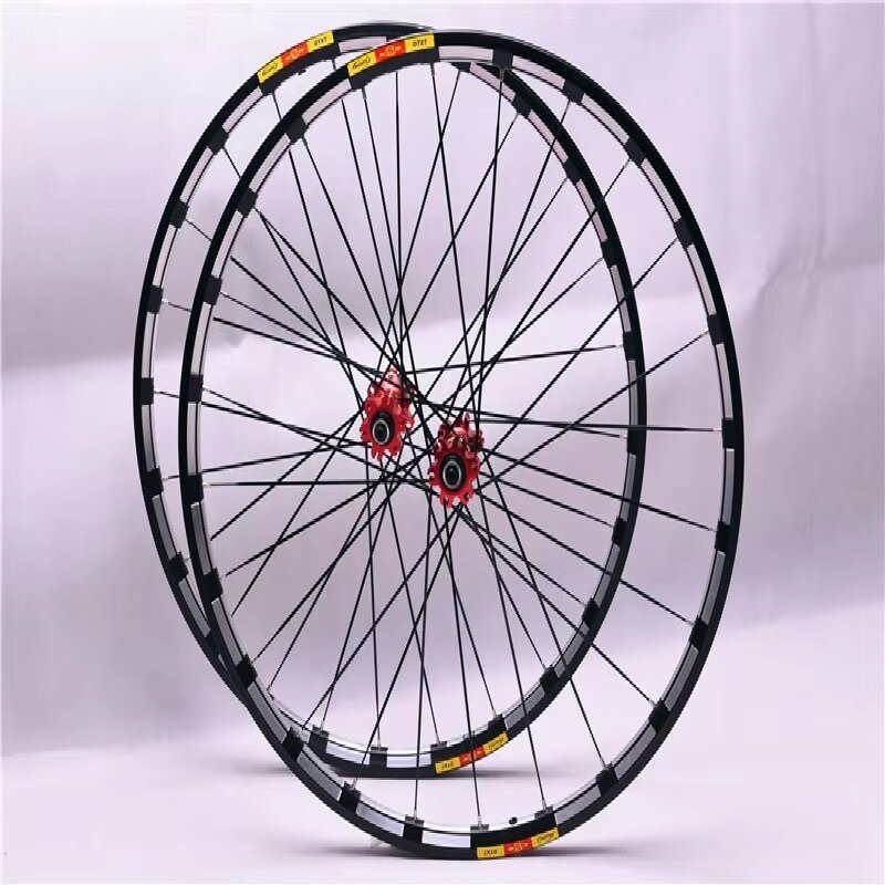 MTB Crossride Disc Carbon Flower Hub Drum, Mountain Bike Seal Wheelset, Rolling Bearing, Six Holes, 