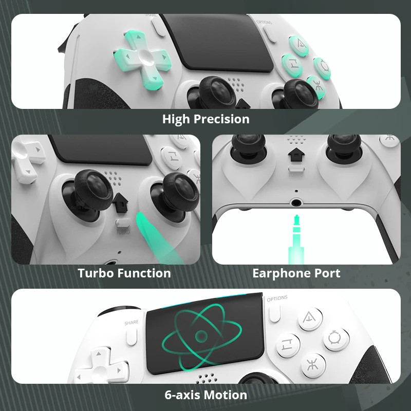 Bluetooth Wireless Controller For PS4 Controller Gamepad For PC Joystick For PS4/PS4 Pro/PS4 Slim Ga
