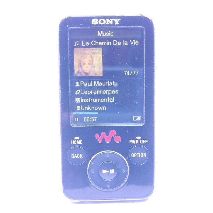 Sony walkman NWZ-E435F pemutar musik MP3 digital audio player DAP