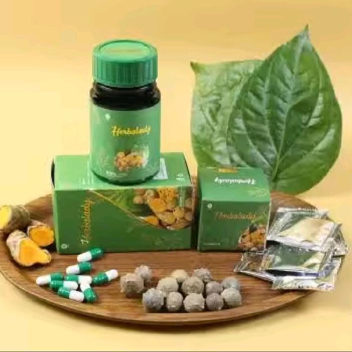 Herbalady HERBALADY Suplemen Herbal Atasi Keputihan Pada Wanita Ampuh Herbal Bpom