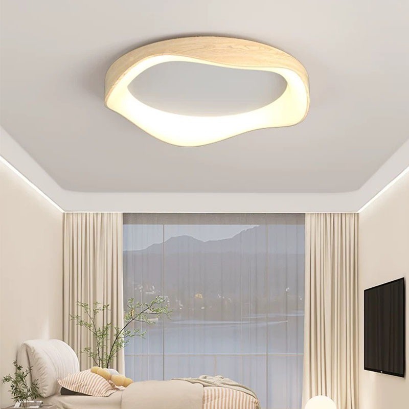 LED Nusantara Lampu Kayu Lampu Led Kamar Lampu Kamar Tidur Aesthetic Plafon Lampu Hias Kamar Tidur M
