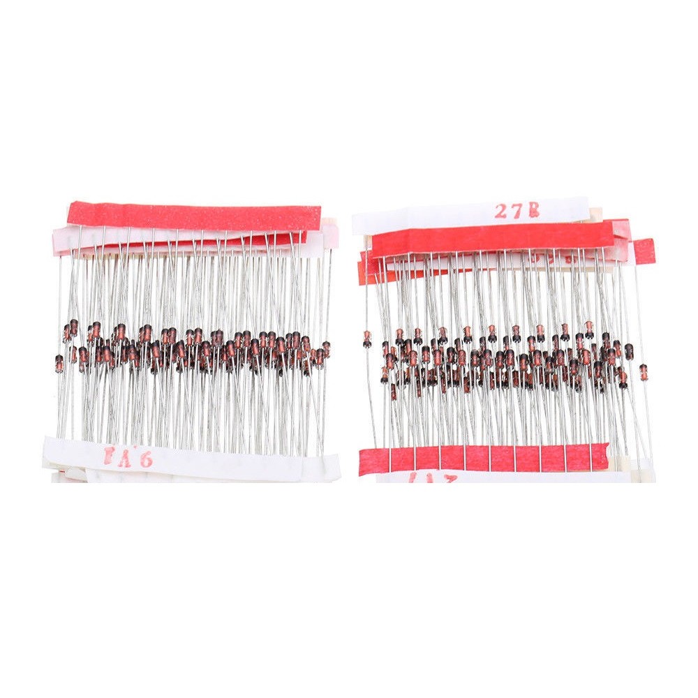 Paket Zener Dioda Diode 3.3V - 27V 1W