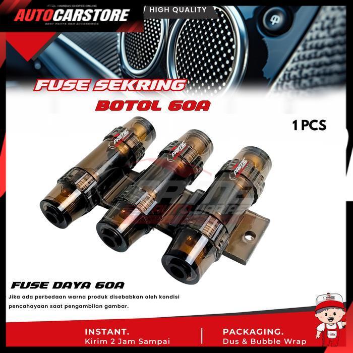 [ ACSports ] Sekering Audio 60A Fuse Audio 60A Sekring Audio Mobil 60A