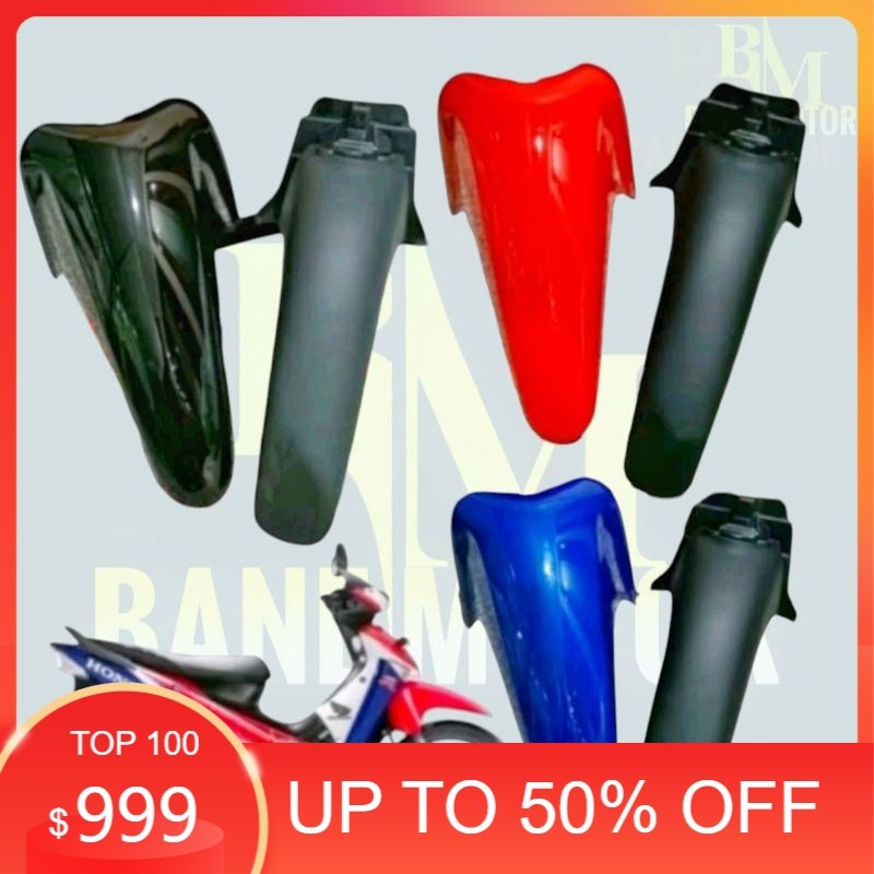 Spakbor slebor supra x 125 lama tahun 2005 2006 2007 warna hitam biru merah