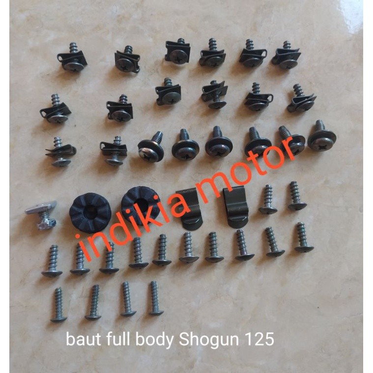 baut full body bodi Shogun 125 sp Shogun 125 r paket hemat termurah 