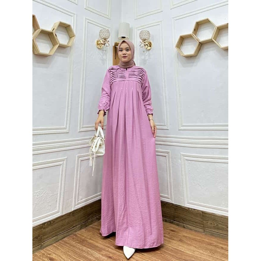 gamis Pesta Mewah Elegan Lebaran 2025
