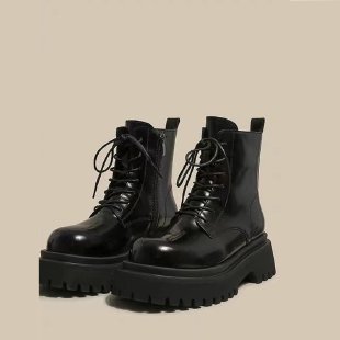 Winter Martin Boots for Women Thick-Soled Mid-Calf Boots Autumn Martin Boots for Women2025New Year's