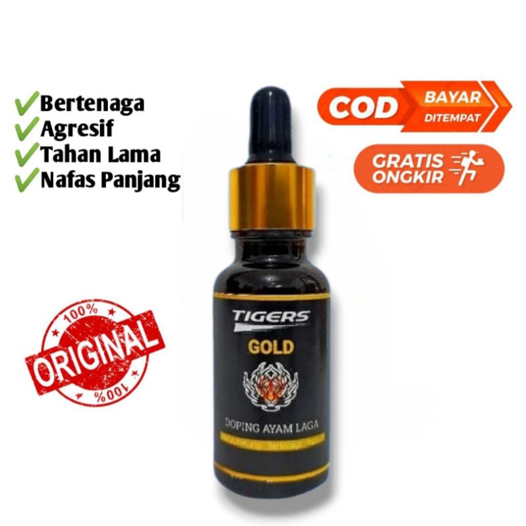 Doping TIGER GOLD Rahasianya Ayam Juara