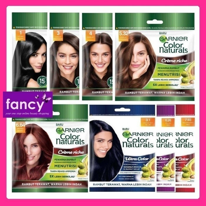 Garnier Color SACHET (Cat Pewarna Rambut) 7.3 Golden Brown PROMO
