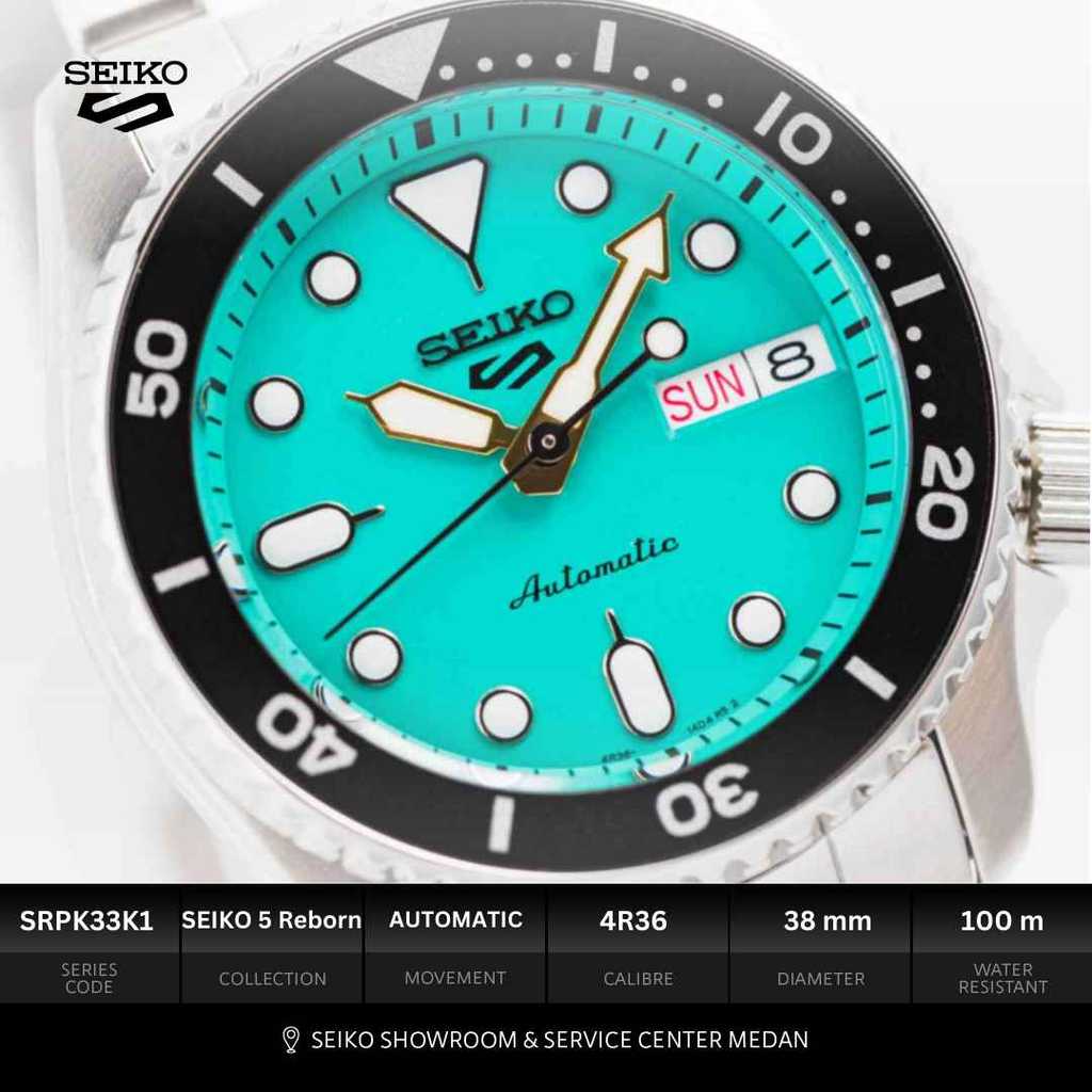 SEIKO Showroom Medan - Seiko 5 Reborn SRPK33K1