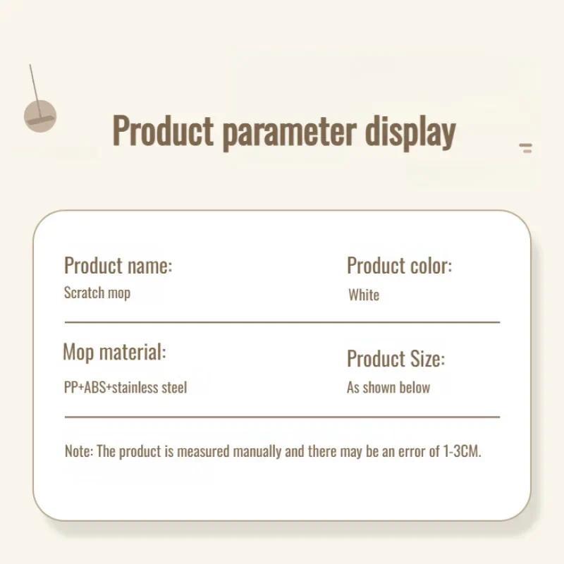 Household flat mop tool mop bucket set handfree mopping flat mop set Magic flat mopping rotating Sel