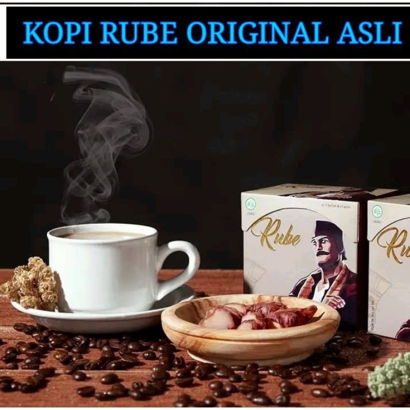 Kopi Rube 1 Box 5 Sachet Coffe Rube Asli Original Berkualitas Bpom Best Produk kopi rube Top