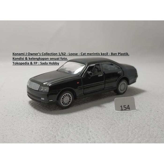 Diecast Konami J Owner's Collection Nissan Cedric Hitam Unit Only SBAtoys