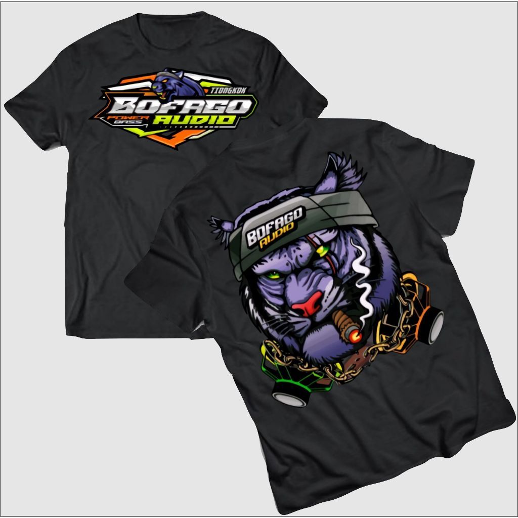 KAOS BUFAGO BLIZZARD AUDIO SOUND HOREG VIRAL WARNA HITAM DEWASA