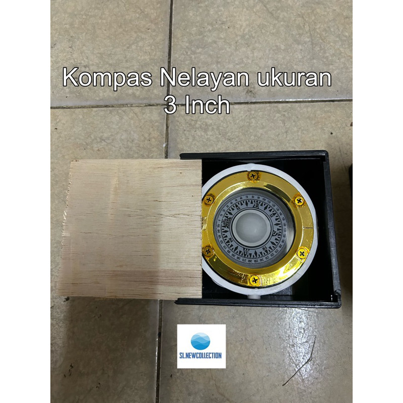 TergacorKOMPAS KAPAL LAUT / KOMPAS NELAYAN 3 INCH 4 INCH / KOMPAS NAKODA KAPAL MURAHTerbaik