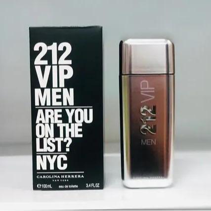 Parfum 212 Men VIP Series 100 ml BNIB Parfum Cowok VIP - VIP Silver