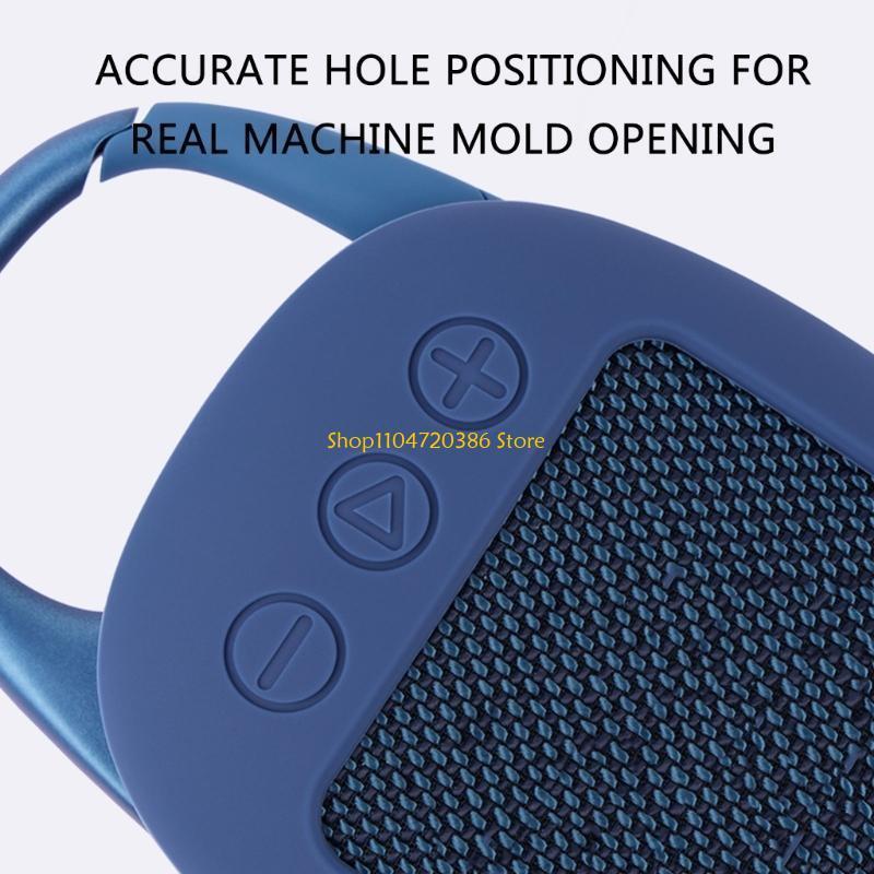 K0EA Silicone Speakers Cover Speakers Protective Sleeve for Clip 5 Speakers