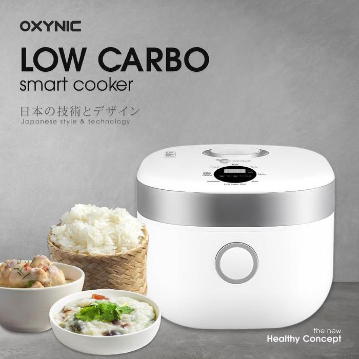 OXYNIC Rice Cooker Smart Cooker Low Carbo RiceCooker Rendah Karbo