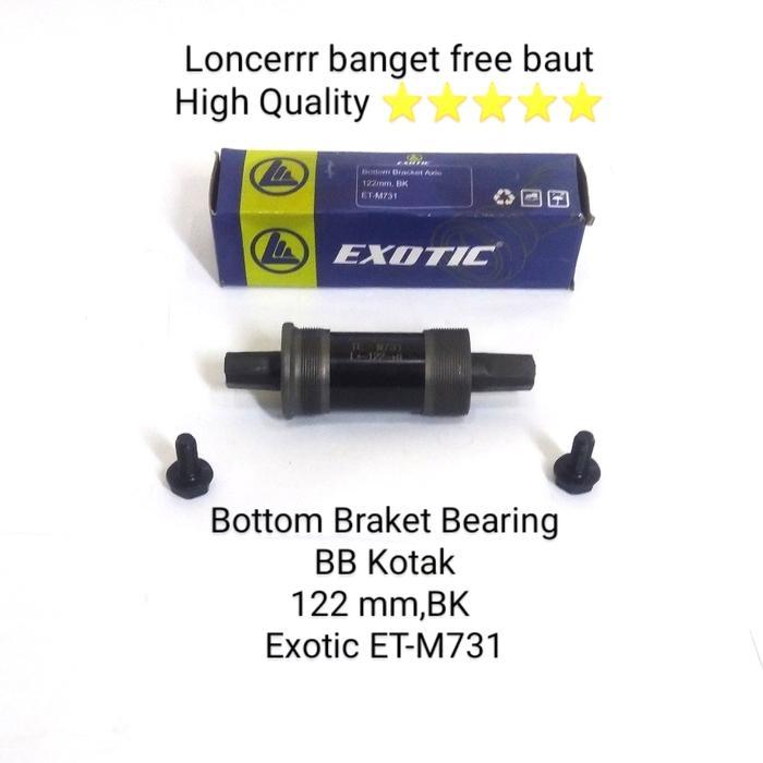 BB kotak BB bearing bottom bracket sepeda 122mm untuk Seli,Minion,fixe