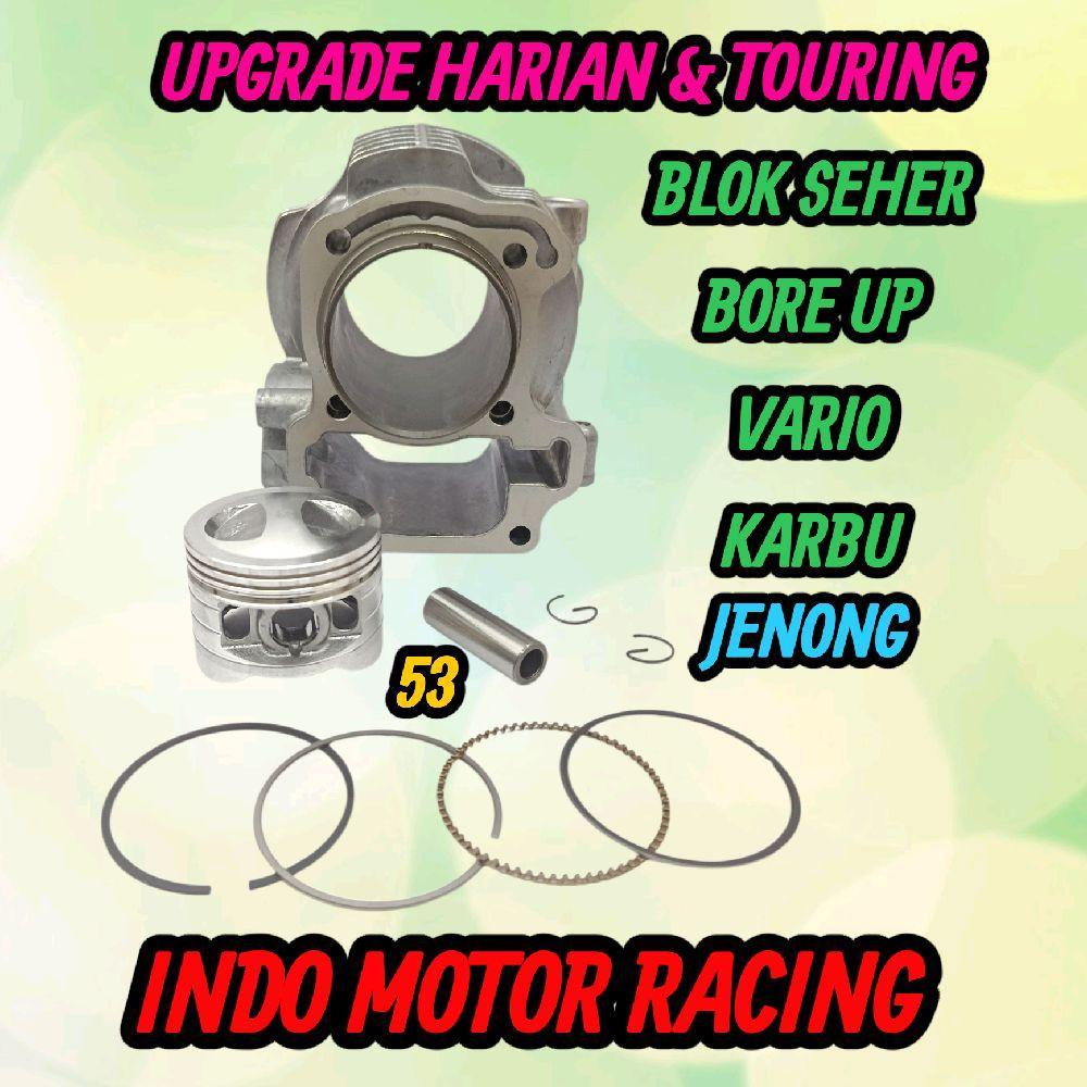 BLOK SEHER BORE UP VARIO KARBU 53 UPGRADE 130 CC