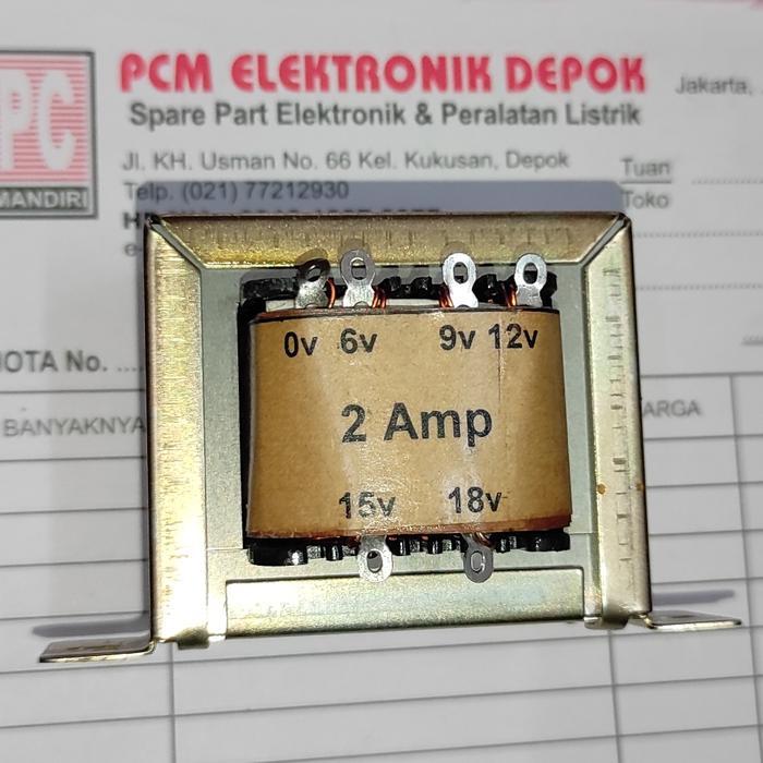 Travo 2A Non CT C.T Trapo Tronic NoL TRAFO 2 Ampere Transformer