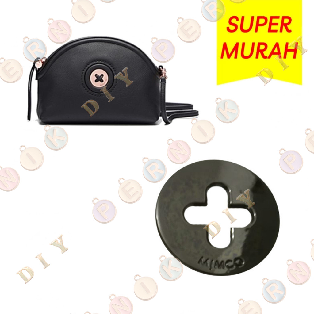 Aksesoris Tas Variasi V173 Logo Plat MMCO (Bulat X) - Aksesoris Tas (IMPORT)