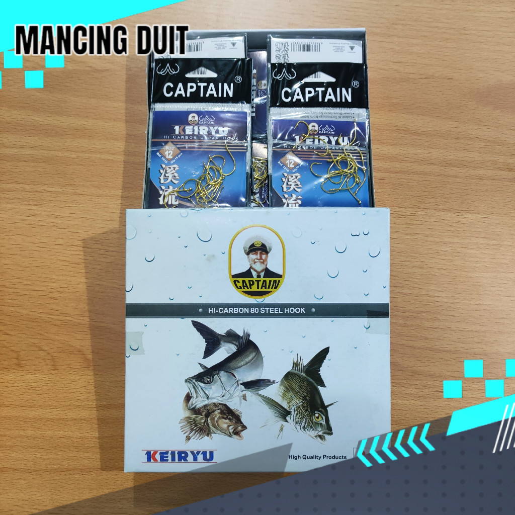 Kail Pancing Captain Keiryu Gold 1010G - KAIL PANCING WARNA EMAS GOLD