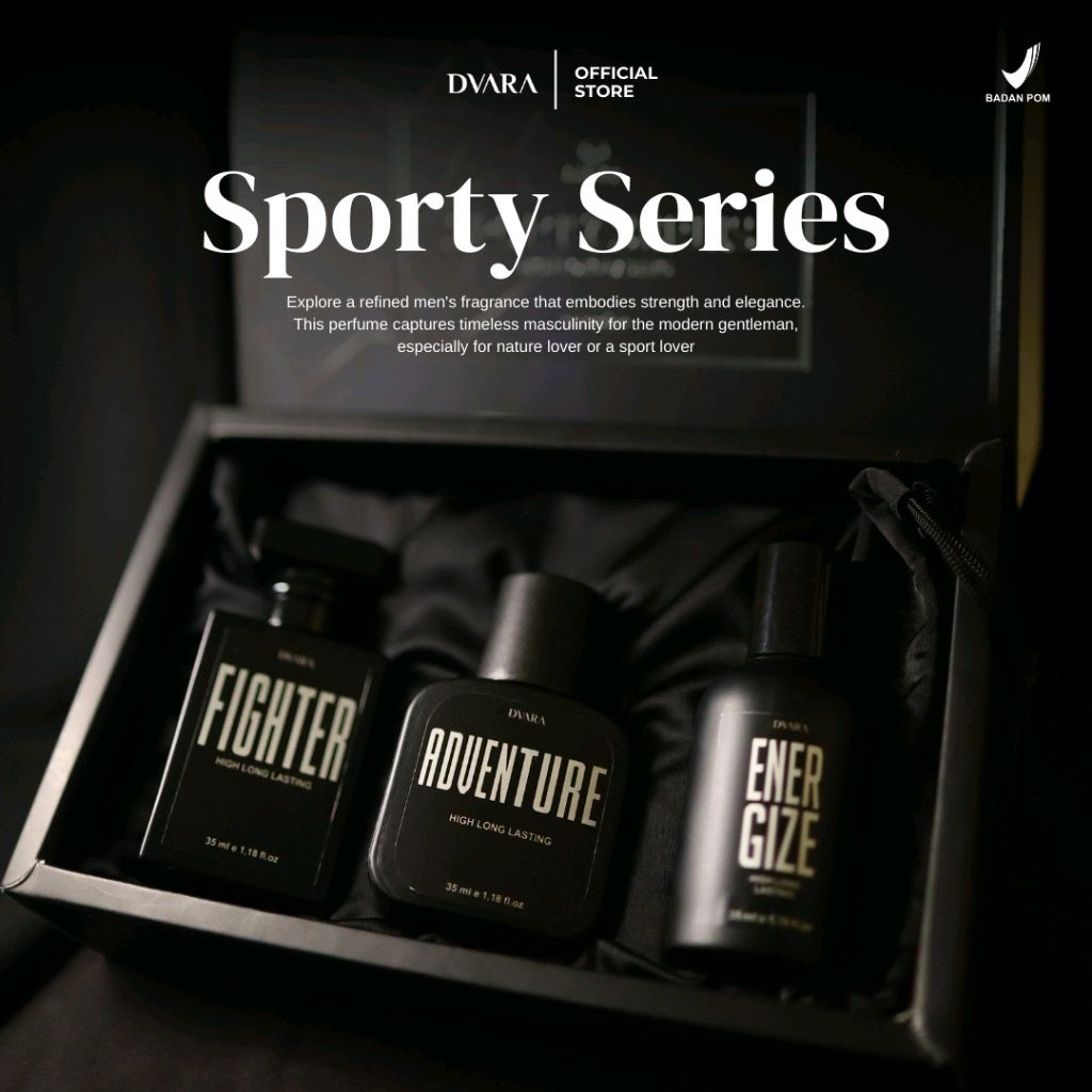 INSPIRED BY DVARA SPORTY SERIES HIGH LONG LASTING PARFUM PREMIUM MEWAH EAU DE PARFUME