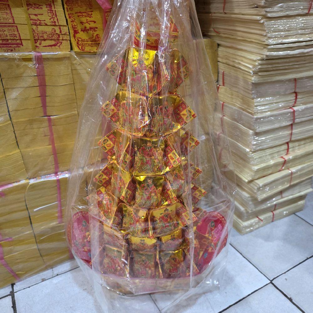 Kertas Kimcua Lipat Pohon Uang Kecil