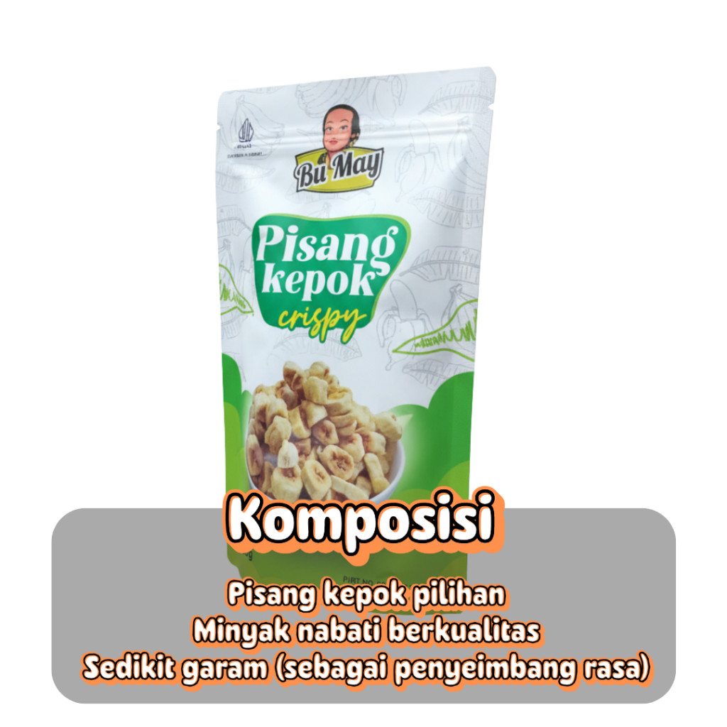 Camilan Anti Galau Dari Surabaya Keripik Pisang Kepok Pilihan 100gr