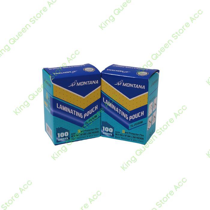 Plastik Laminating KTP / Laminating KTP Hombo 250 - Micron - Montana