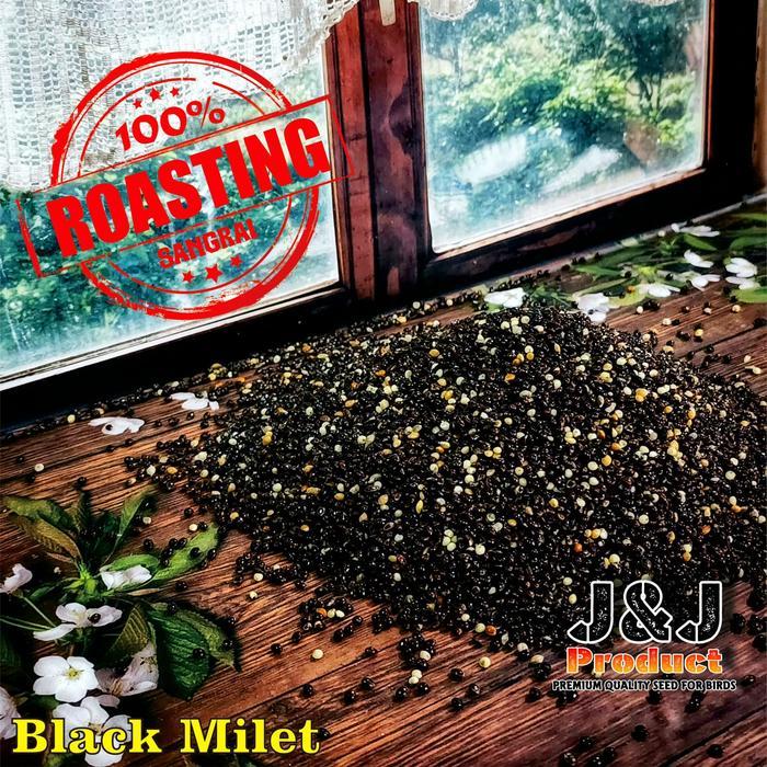Milet Premium bijian sangrai milet putih milet cream milet hitam - Black Milet