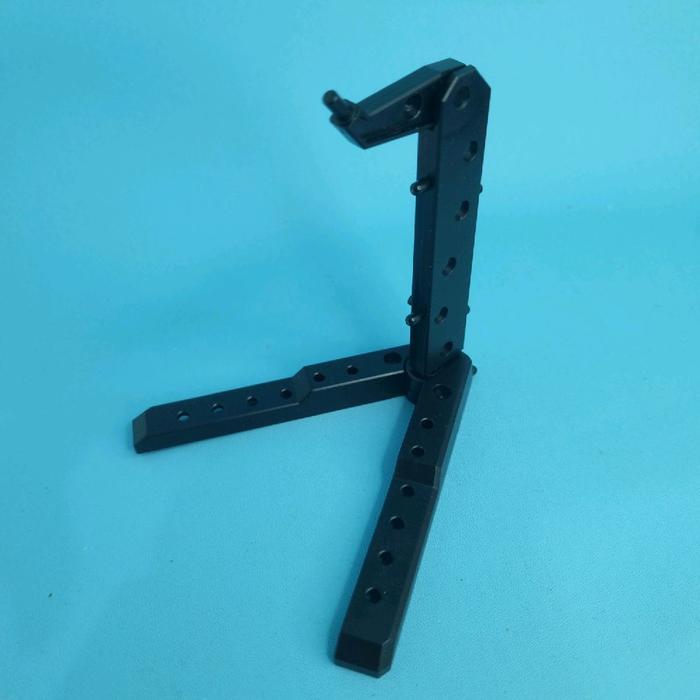 XFS HG HGUC 1/144 TR-6 Fighter Wondwart/Woundwort Psycho Blade Custom Display Stand/Base (Black)