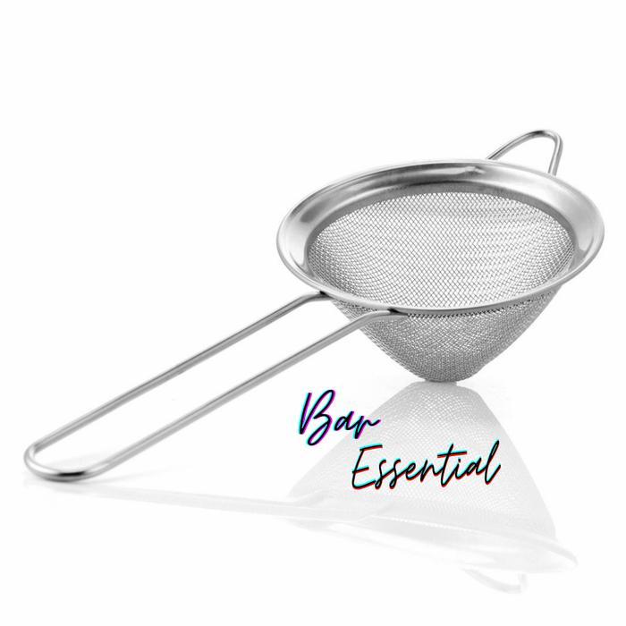 Classic Conical Fine Strainer Silver / cocktail strainer silver