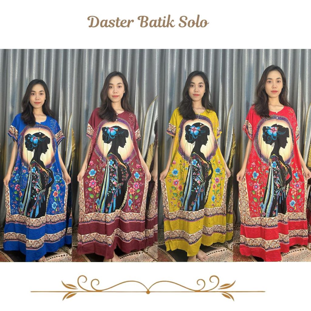 Daster Batik Solo Motif / Daster Busui Friendly