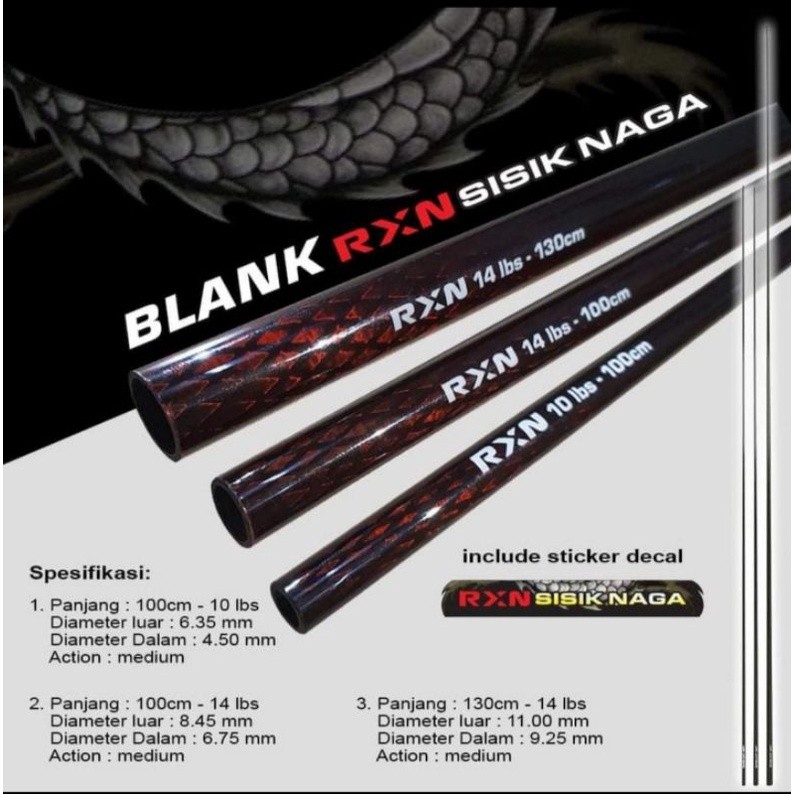 Relix Nusantara Blank Sisik Naga